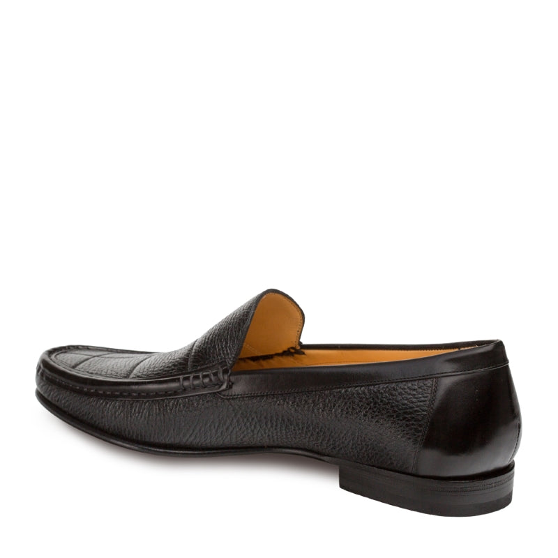 Mezlan Imanol Deerskin Calfskin Shoes Black