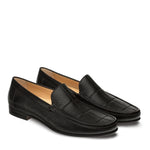 Mezlan Imanol Deerskin Calfskin Shoes Black