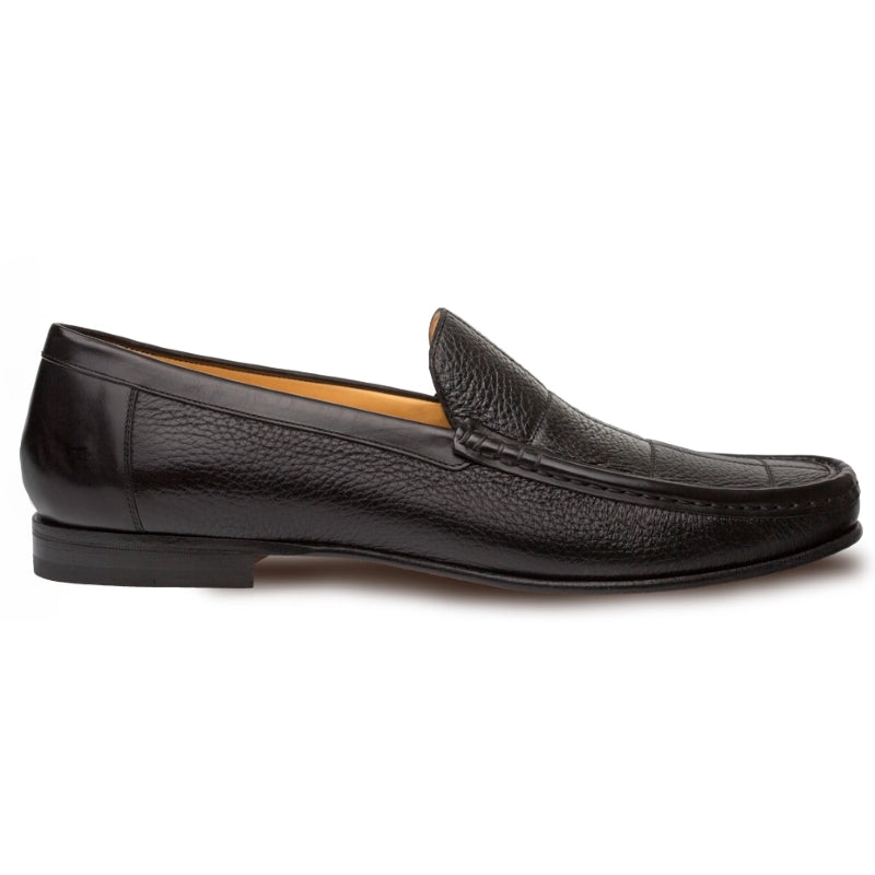 Mezlan Imanol Deerskin Calfskin Shoes Black