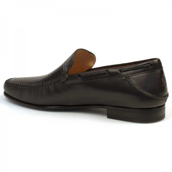 Mezlan Jano Calfskin Shoes Black