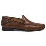 Mezlan Jano Calfskin Shoes Cognac