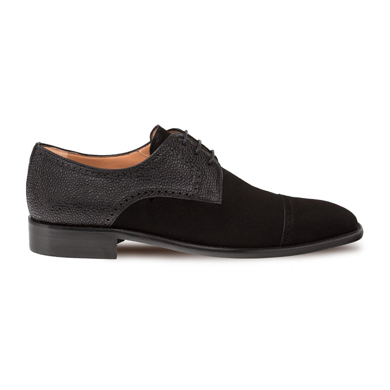 Mezlan Janus Cap Toe Shoes Black
