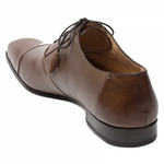 Mezlan Julius Oxford Shoes Cognac Taupe