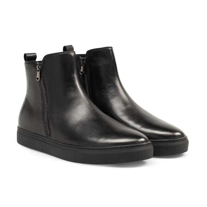 Mezlan Kendo Hi-Top Sneakers Black