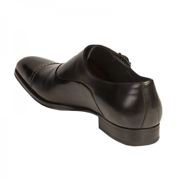 Mezlan Kingston Calfskin Shoes Black