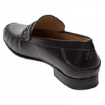Mezlan Kronos Crocodile & Calfskin Shoes Black