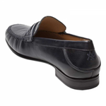 Mezlan Kronos Crocodile & Calfskin Shoes Blue