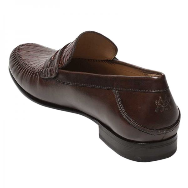 Mezlan Kronos Crocodile & Calfskin Shoes Sport