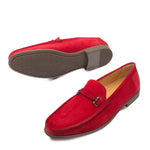 Mezlan Landa Suede Shoes Red