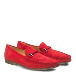 Mezlan Landa Suede Shoes Red