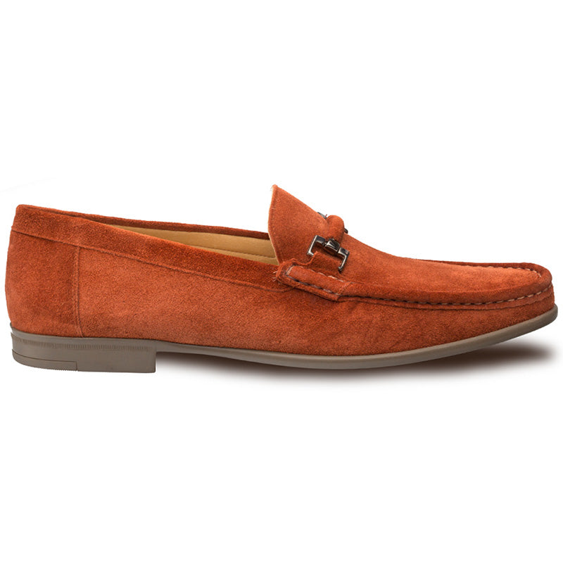 Mezlan Landa Suede Shoes Cognac