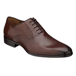 Mezlan Latina Plain Toe Oxfords Cognac