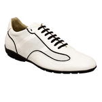 Mezlan Laudrop Nappa Sneakers White / Black