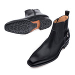 Mezlan Liege Side-Zip Boots Black