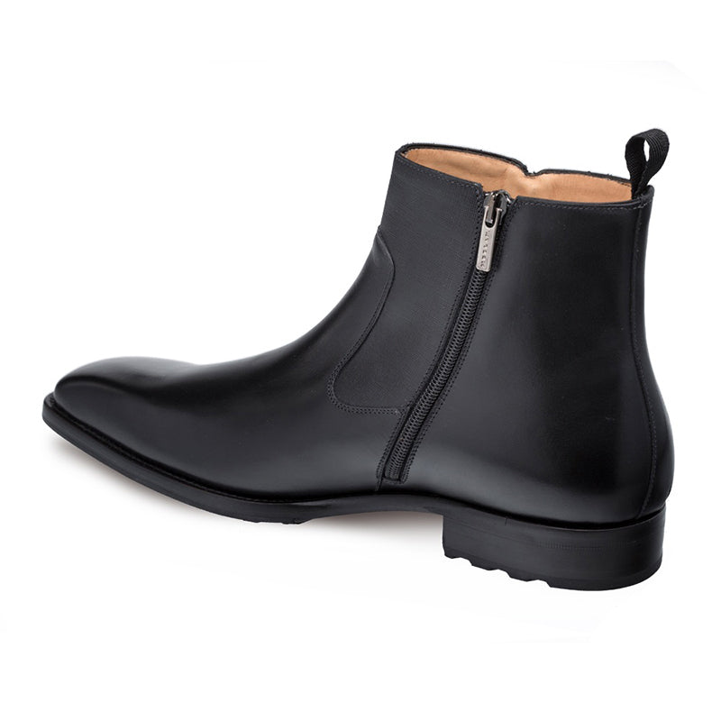 Mezlan Liege Side-Zip Boots Black