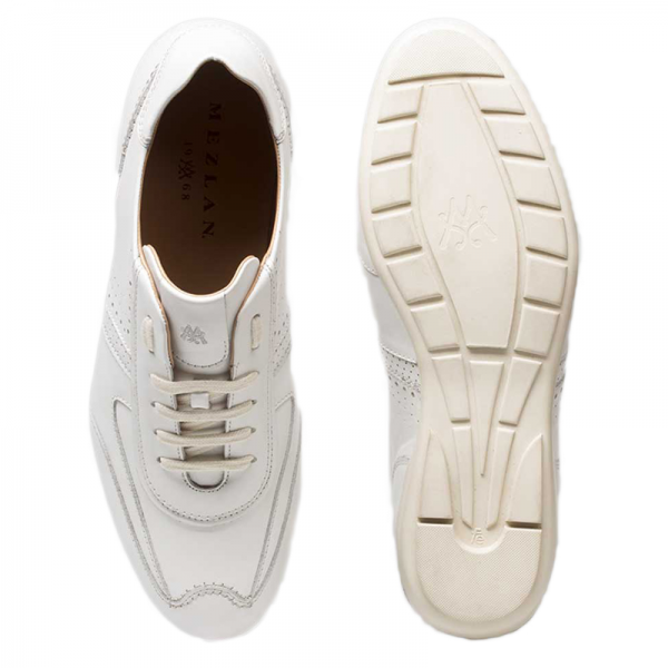 Mezlan Lozano II lace Up Sneaker Shoes White