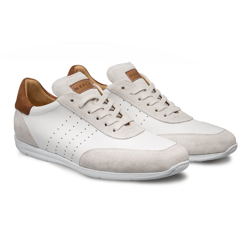 Mezlan Lukas Dress Sneakers White/Tan