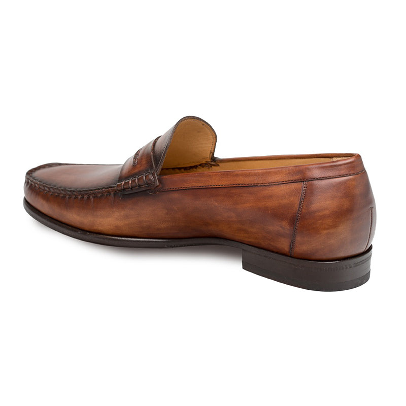 Mezlan Malaga Slip On Mocassin Cognac