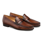 Mezlan Malaga Slip On Mocassin Cognac