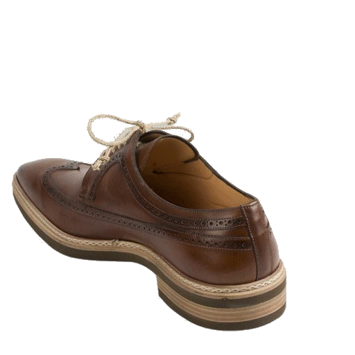 Mezlan Maraval Wingtip Brogues Cognac