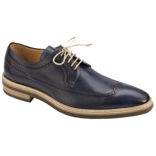 Mezlan Maraval Wingtip Brogues Medium Blue