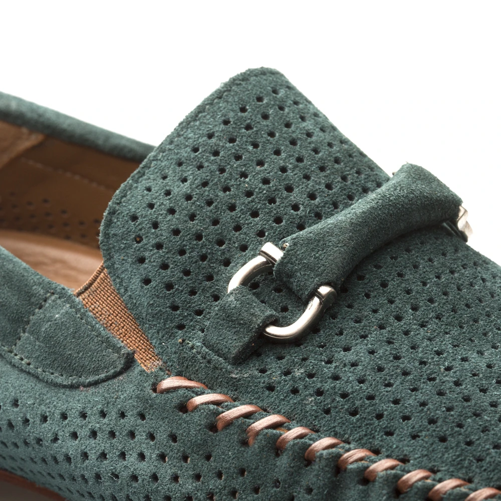 Mezlan Marcello Slip On Mocassin Green (7272)