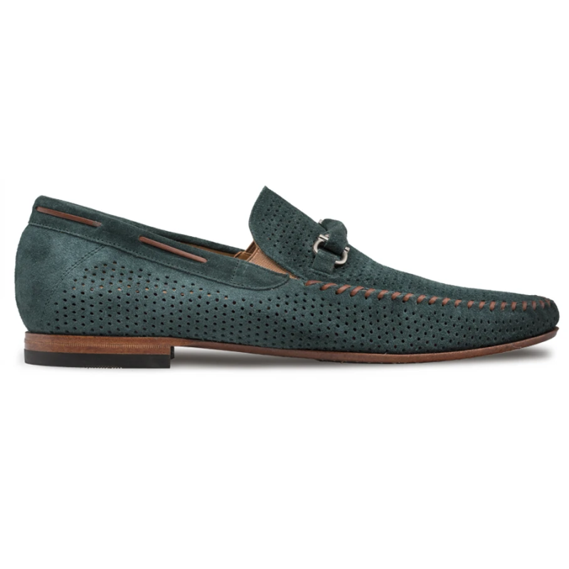 Mezlan Marcello Slip On Mocassin Green