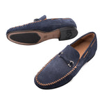 Mezlan Marcello Slip On Mocassin Blue (7272)