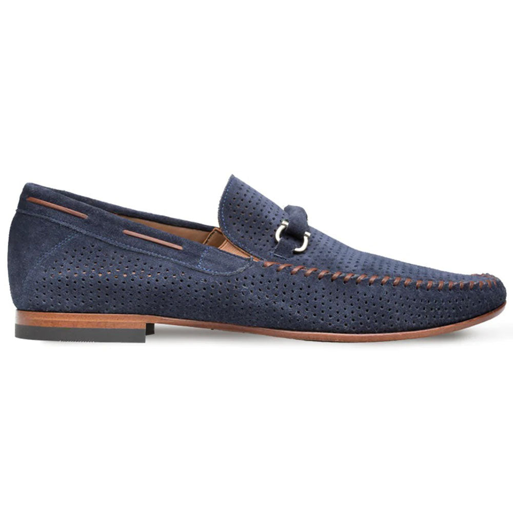 Mezlan Marcello Slip On Mocassin Blue