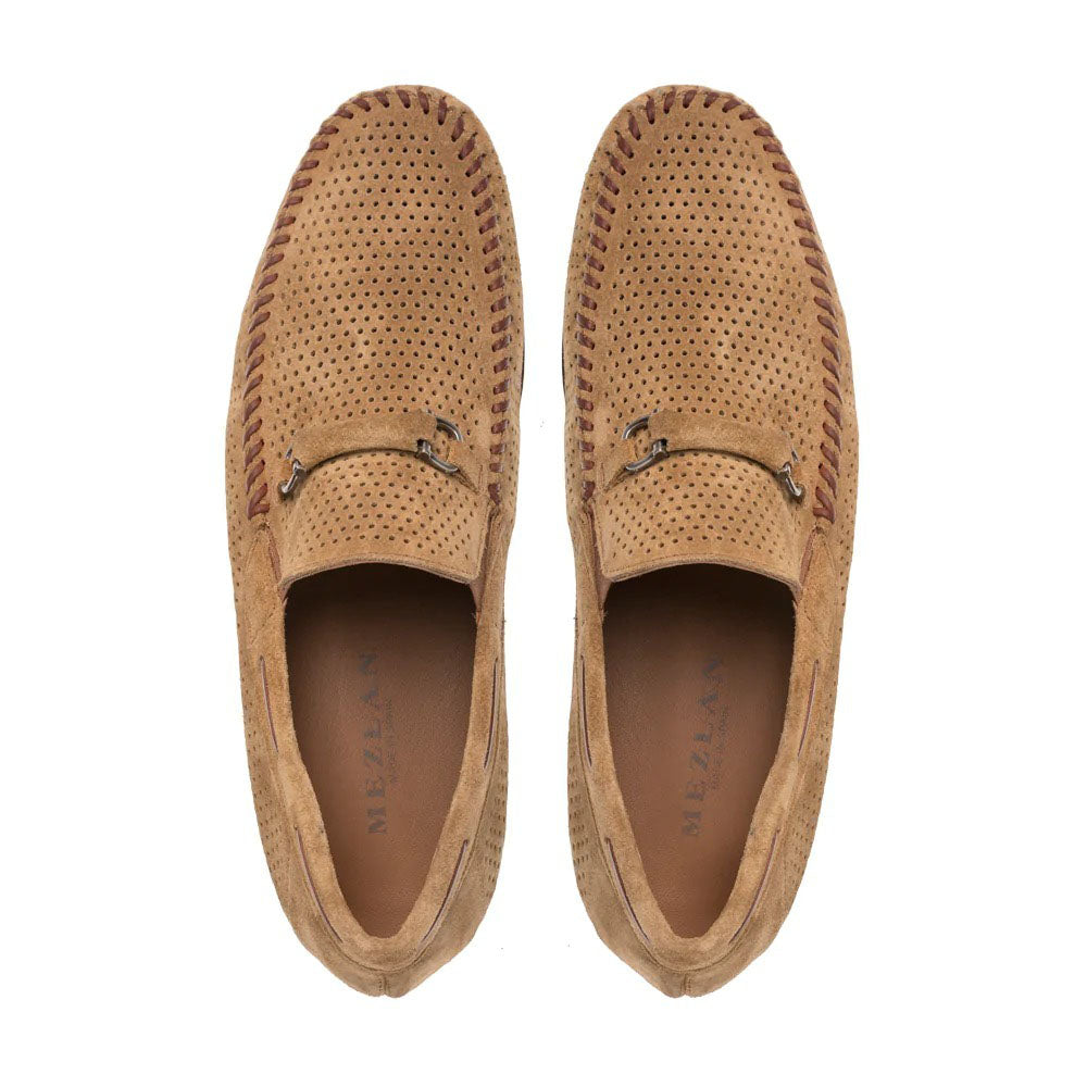 Mezlan Marcello Slip On Mocassin Camel (7272)