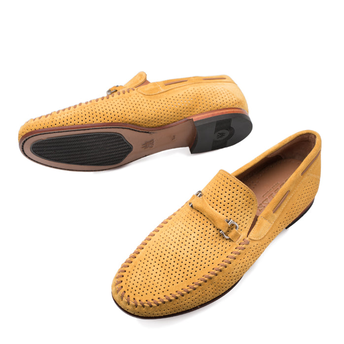 Mezlan Marcello Slip On Mocassin Mustard