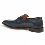 Mezlan Marcus Loafer Shoes Blue
