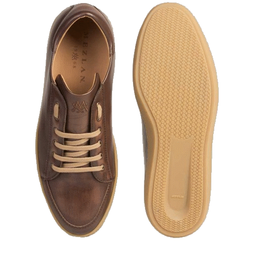 Mezlan Masi Calfskin Sneakers Brown