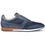 Mezlan Maxim Calfskin Sneakers Blue