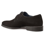 Mezlan Meier Suede Double Monkstrap Dress Shoes Black