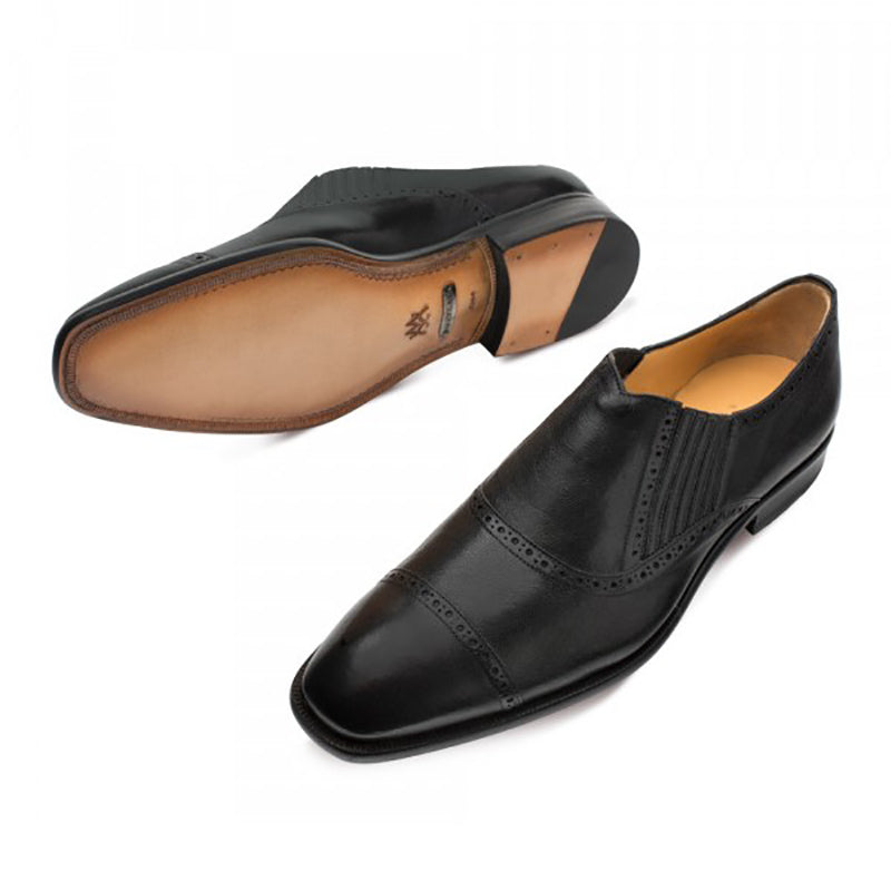 Mezlan Mikhail Kangaroo Shoes Black