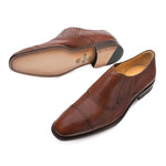 Mezlan Mikhail Kangaroo Shoes Chestnut