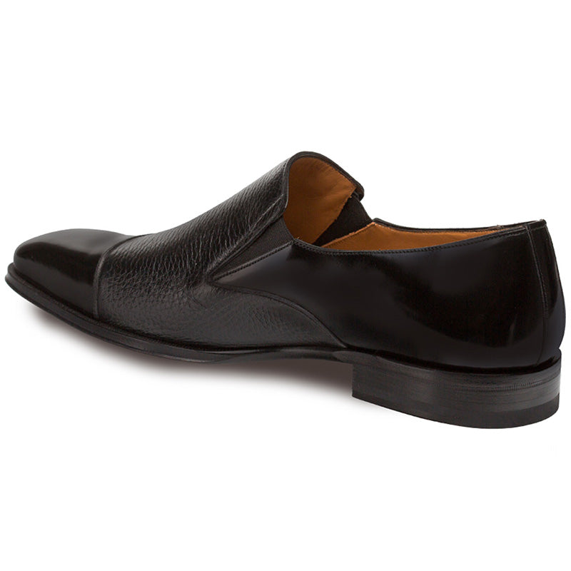 Mezlan Milani Calf & Deerskin Shoes Black