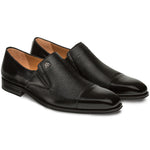 Mezlan Milani Calf & Deerskin Shoes Black