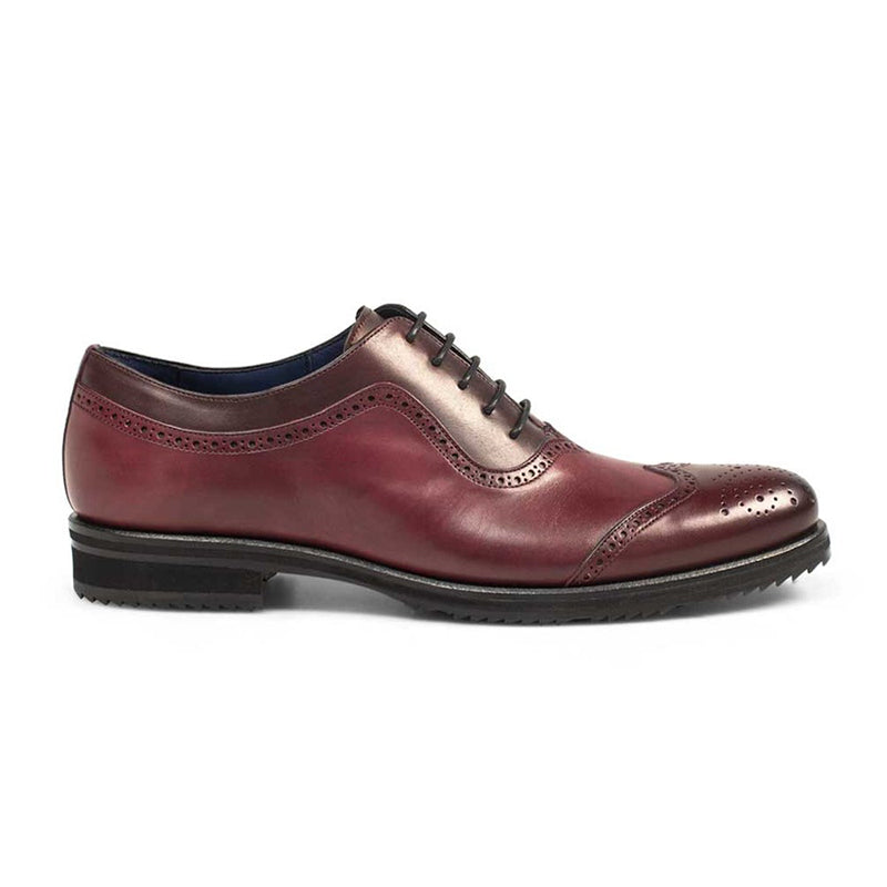 Mezlan Mirren Calfskin Oxfords Burgundy