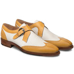 Mezlan Modesto Calfskin Shoes Camel / Bone