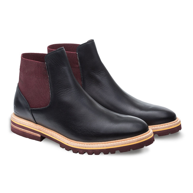 Mezlan Mondrian Chelsea Boots Black