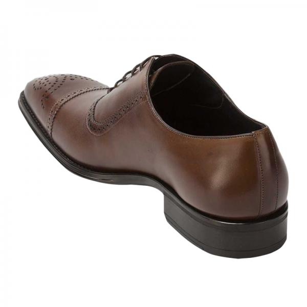 Mezlan Montalvo Calfskin Shoes Cognac
