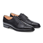Mezlan Montana Calfskin Bluchers Black