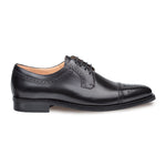 Mezlan Montana Calfskin Bluchers Black
