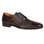Mezlan Moseley Cap Toe Shoes Black