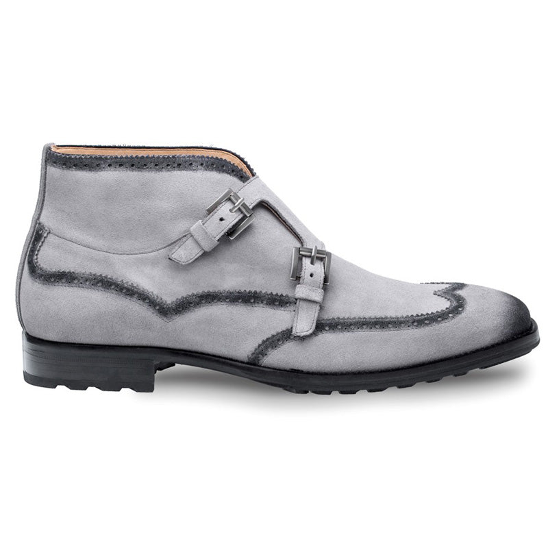 Mezlan Munoz Suede Boot Grey