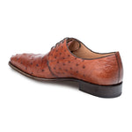 Mezlan Murano Ostrich Shoes Brandy