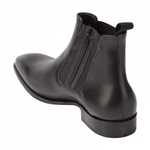 Mezlan Navas Calfskin Demi Boot Black