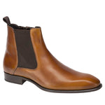 Mezlan Navas Calfskin Demi Boot Honey